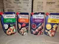 Продукція Торчин оптом  (кетчупи, соуси, гірчиця, заправка, приправа)