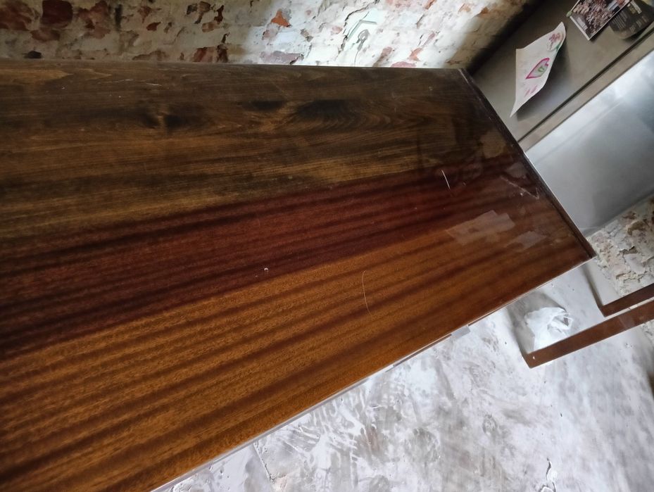 Komoda PRL połysk, nóżki