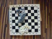 Шахи нарди шашки, набір 3 в 1, розміри 40*20*5 см, дерево