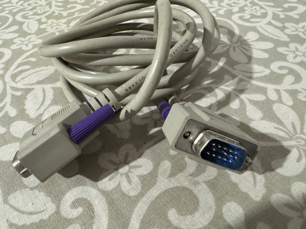 Kabel przewó RS232 męski D-SUB 2x męski