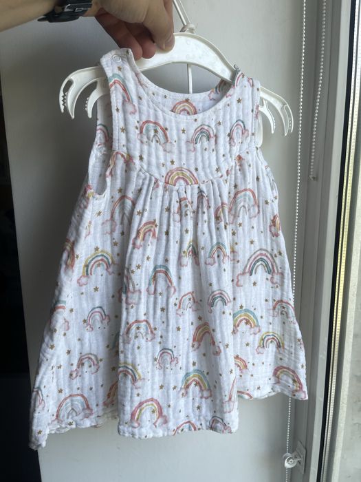 Набір сукня шорти муслін на спеку