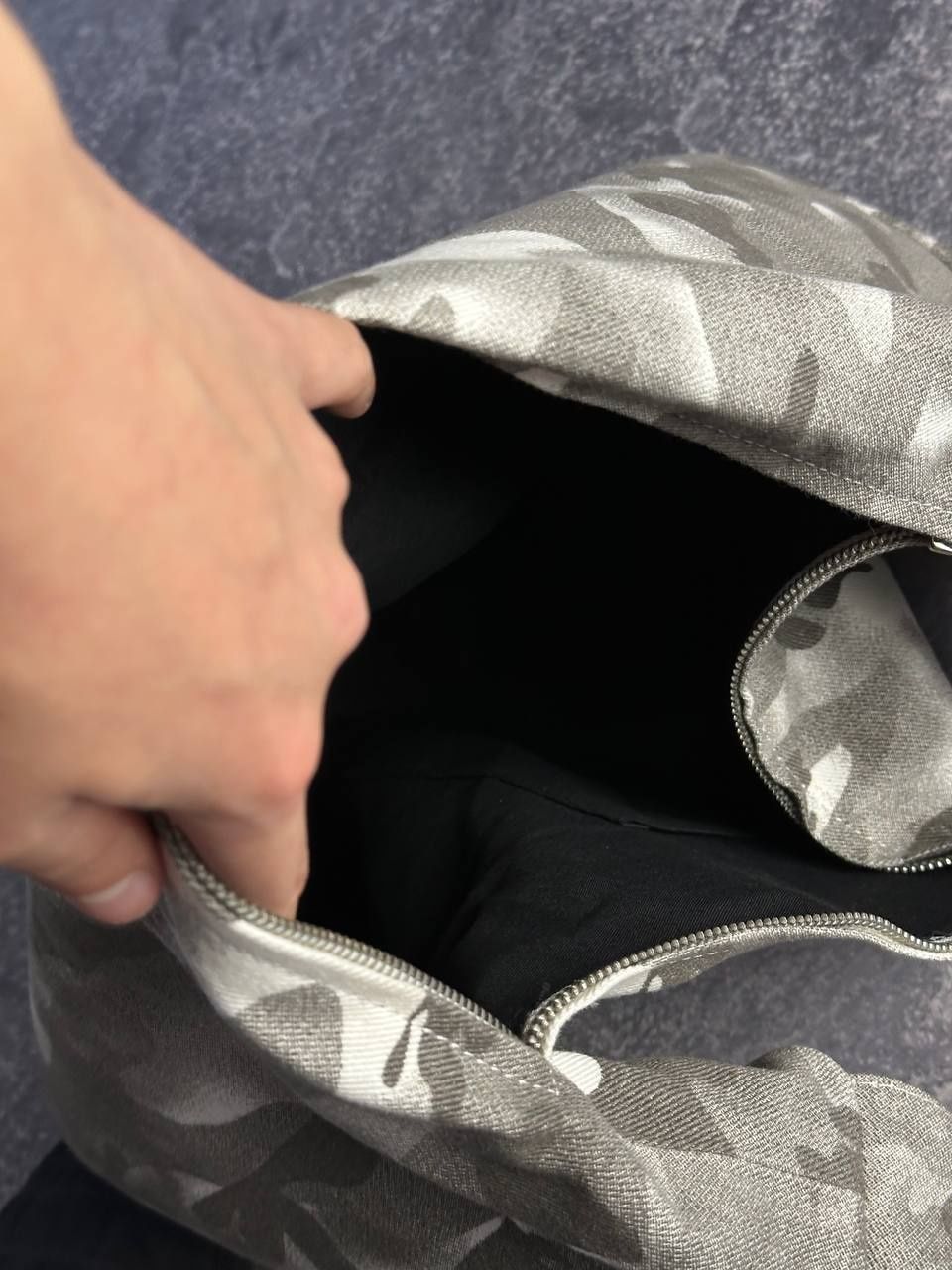 Сумка камуфляжная opium custom archive camo bag y2k шопер белая біла
