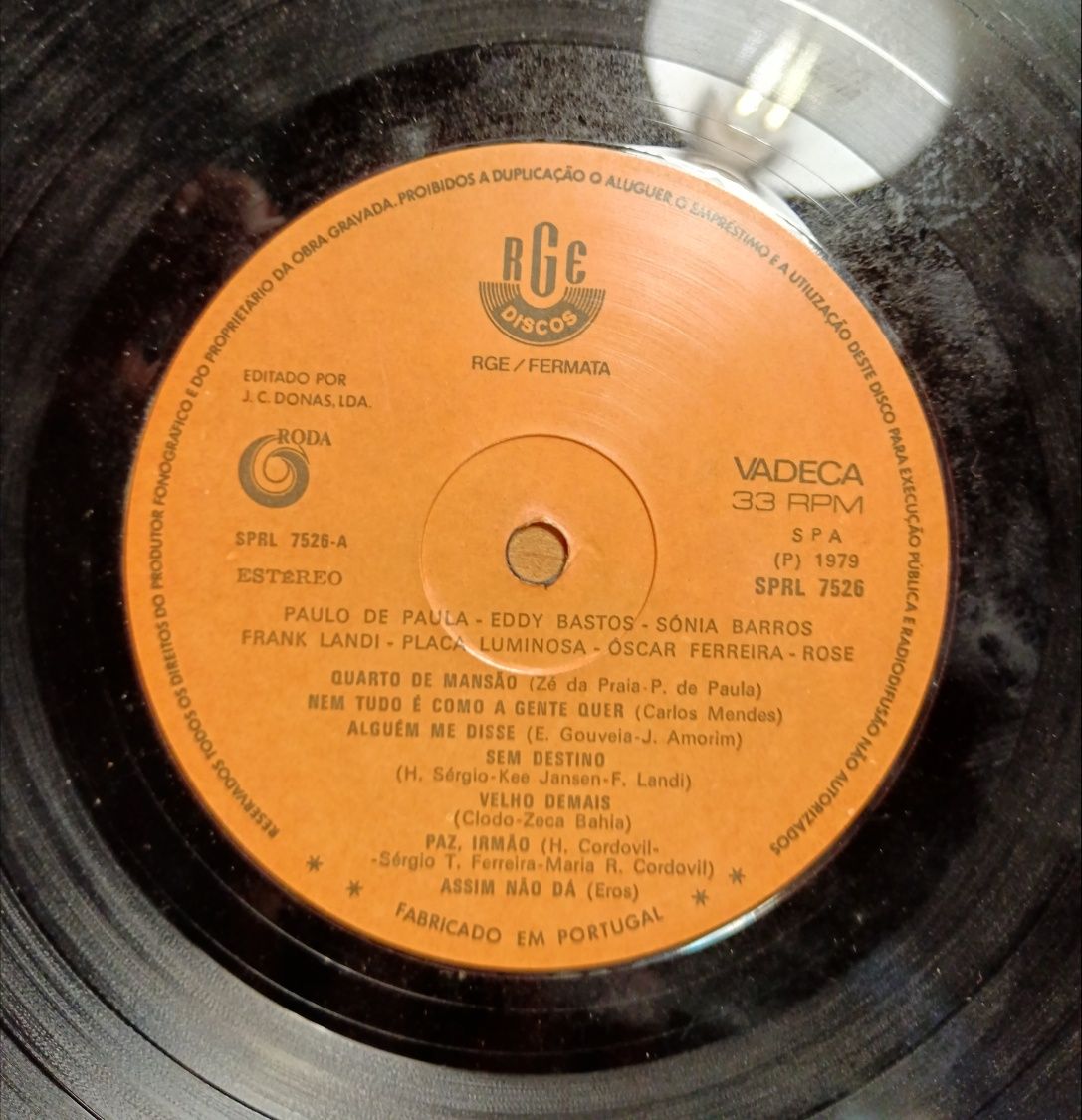 Disco de Vinil - Ao Sucesso