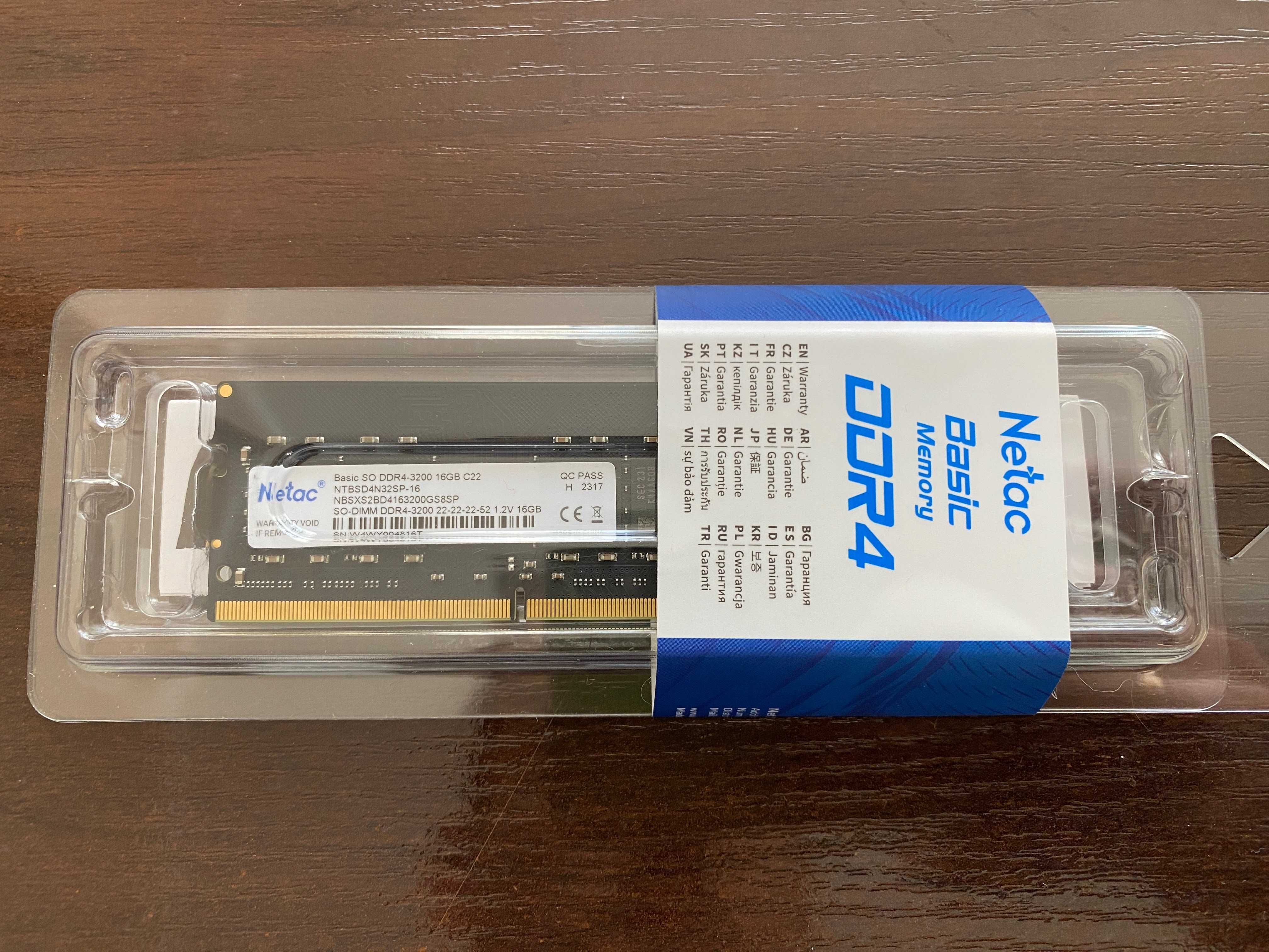 RAM DDR4 16gb 3200 ОЗУ/ОЗП so-dimm/sodimm памʼять для ноутбука