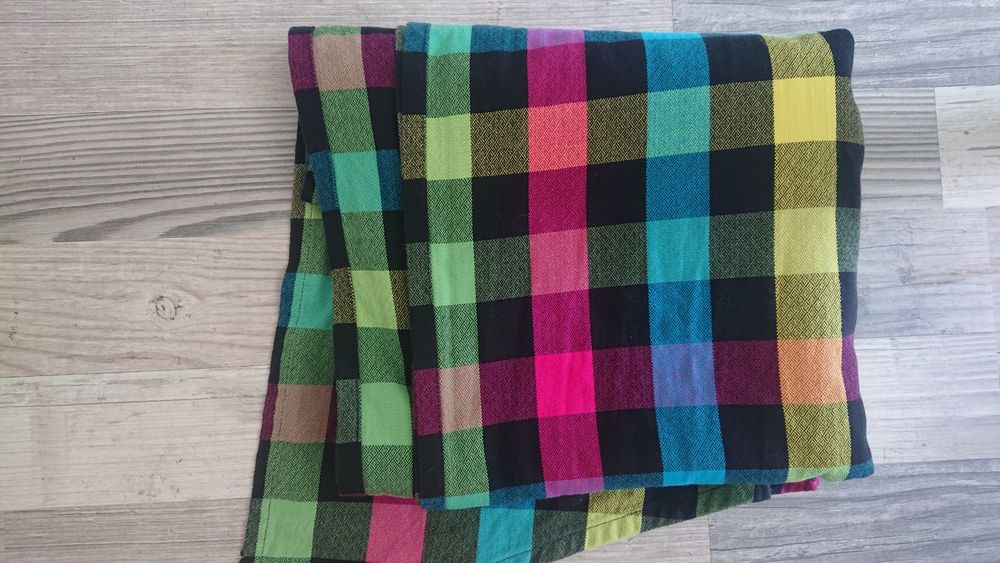 Chusta tkana do noszenia LennyLamb diamentowa krata 4,6 m