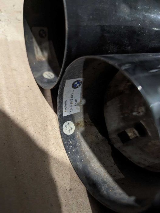 Насадки на вихлопну систему б/у на BMW M5 F10