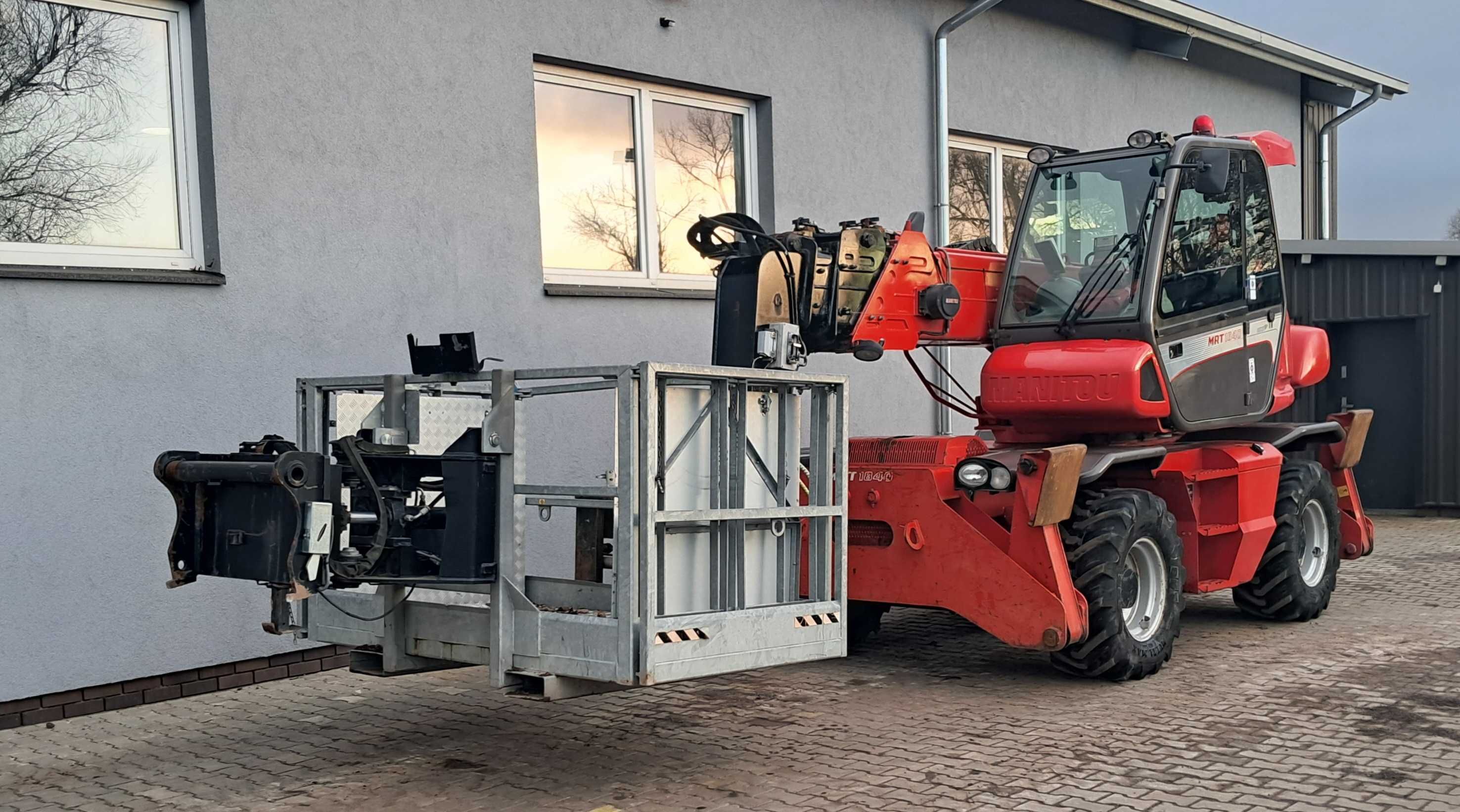MANITOU MRT 1840 Easy Klima Ładowarka obrotowa ROTO Ster. Radiowe Kosz