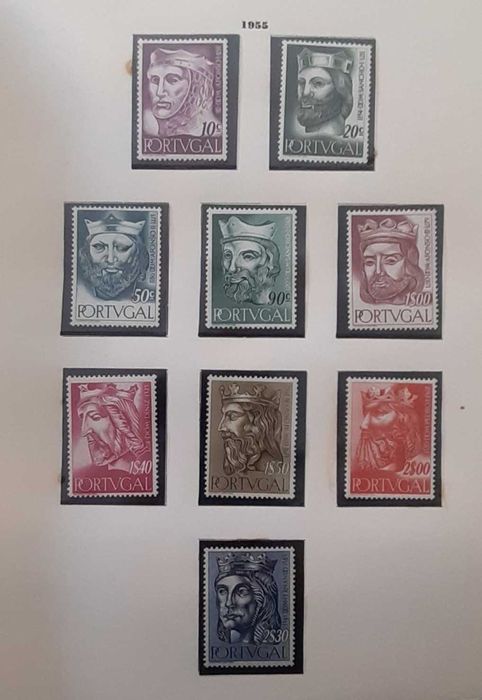 Selos novos de Portugal - Reis da 1ª Dinastia