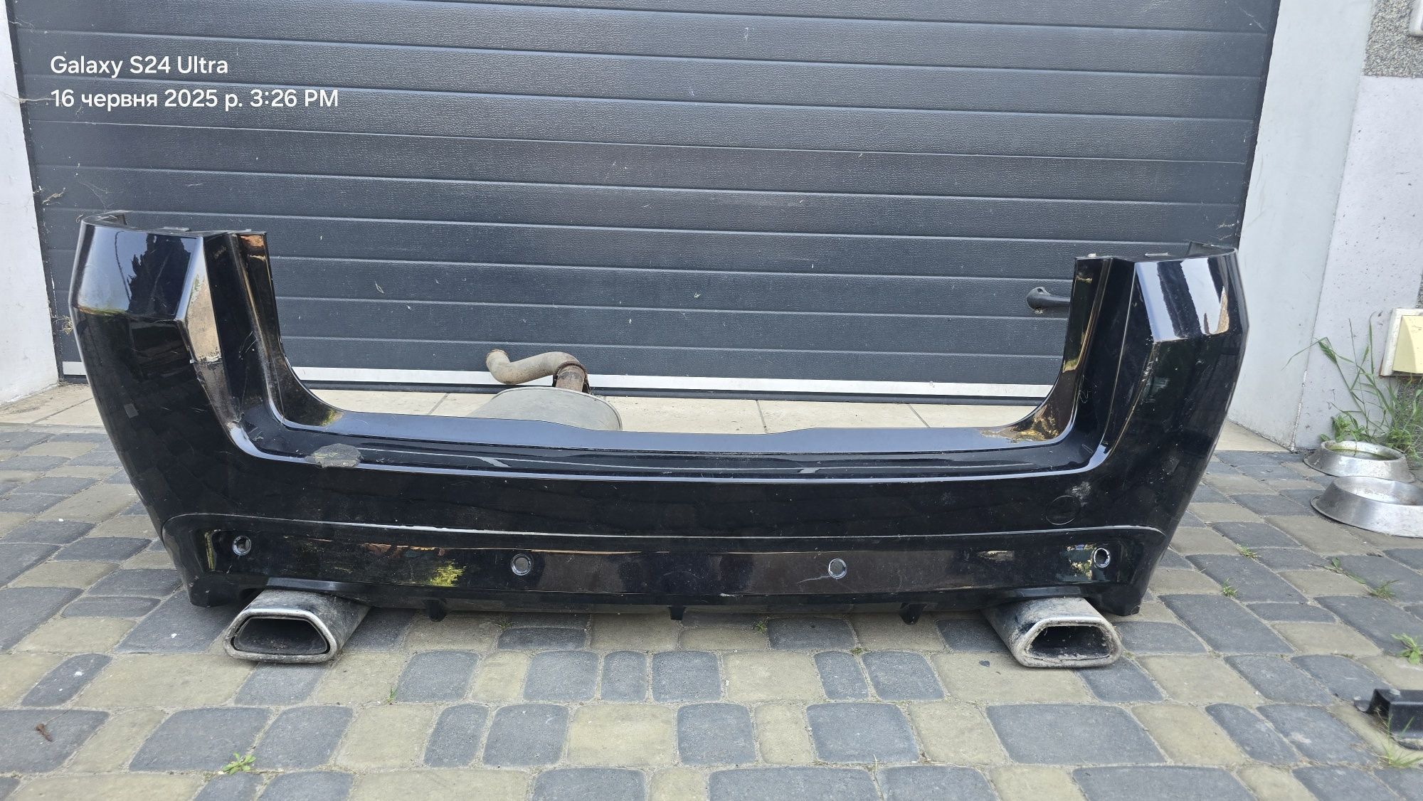 Opel zafira b OPC бампер +подвійний вихлоп