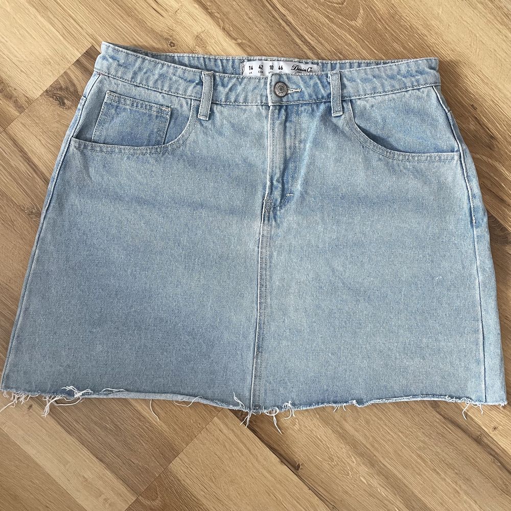Spódnica spódniczka jeansowa 42 XL
