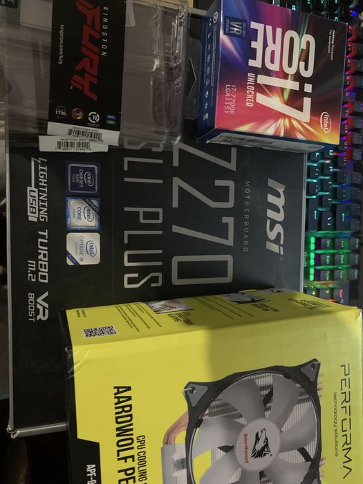 MSI Z270 SLI PLUS – повний комплект , ідеальний стан