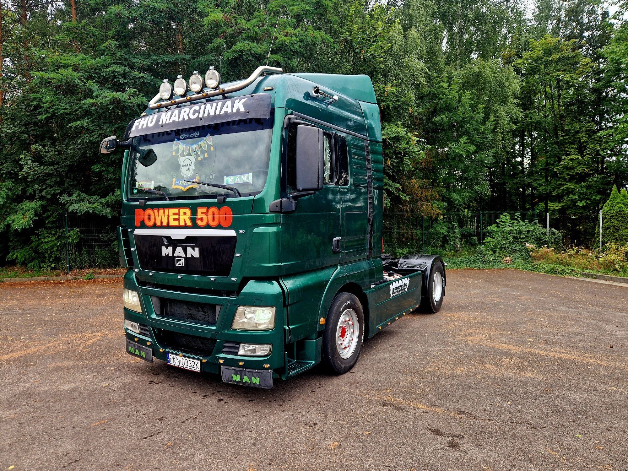 MAN TGX 18-400  hydraulika
