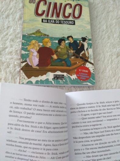 Livro Infanto / juvenil, "Os Cinco"