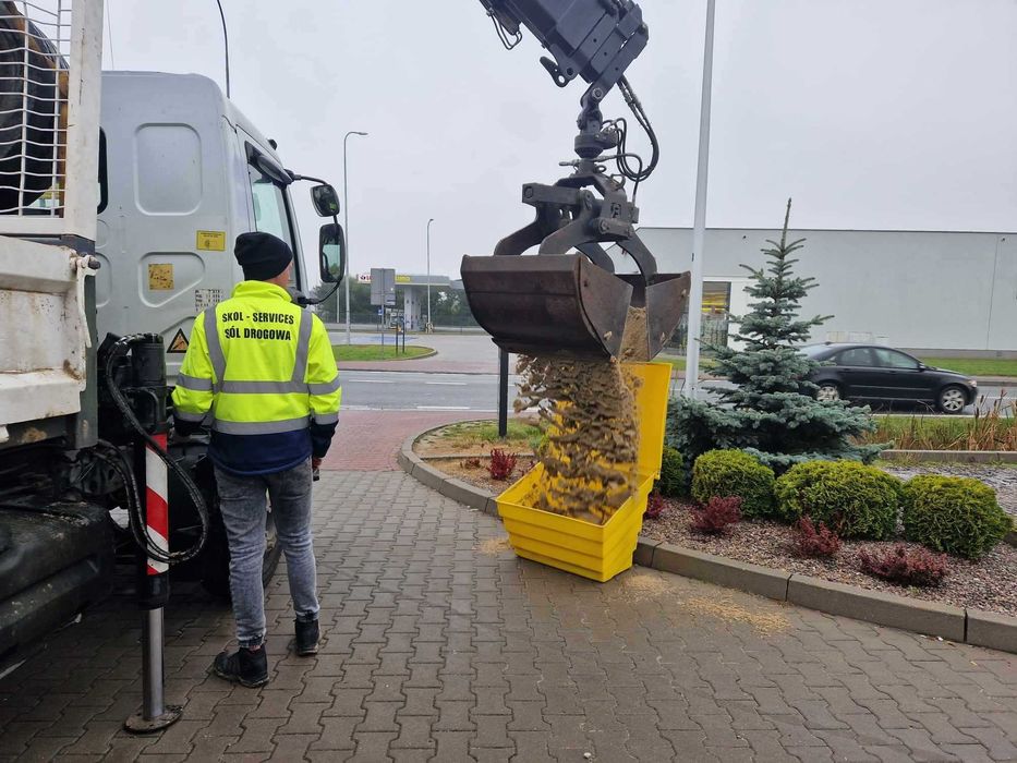 SÓL DROGOWA w workach 25kg, piasek drogowy, mieszanka piaskowo-solna