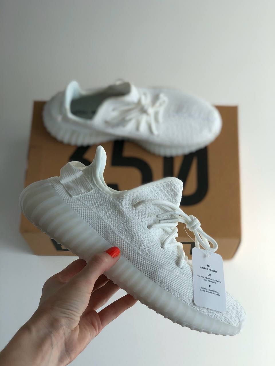 Мужские кроссовки Adidas Yeezy Boost 350 V2 "Cream White" 39-45