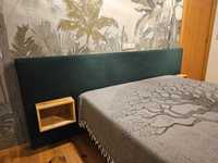 Łóżko 160x200 tapicerowane Luksor Światsypialni ciemna zieleń