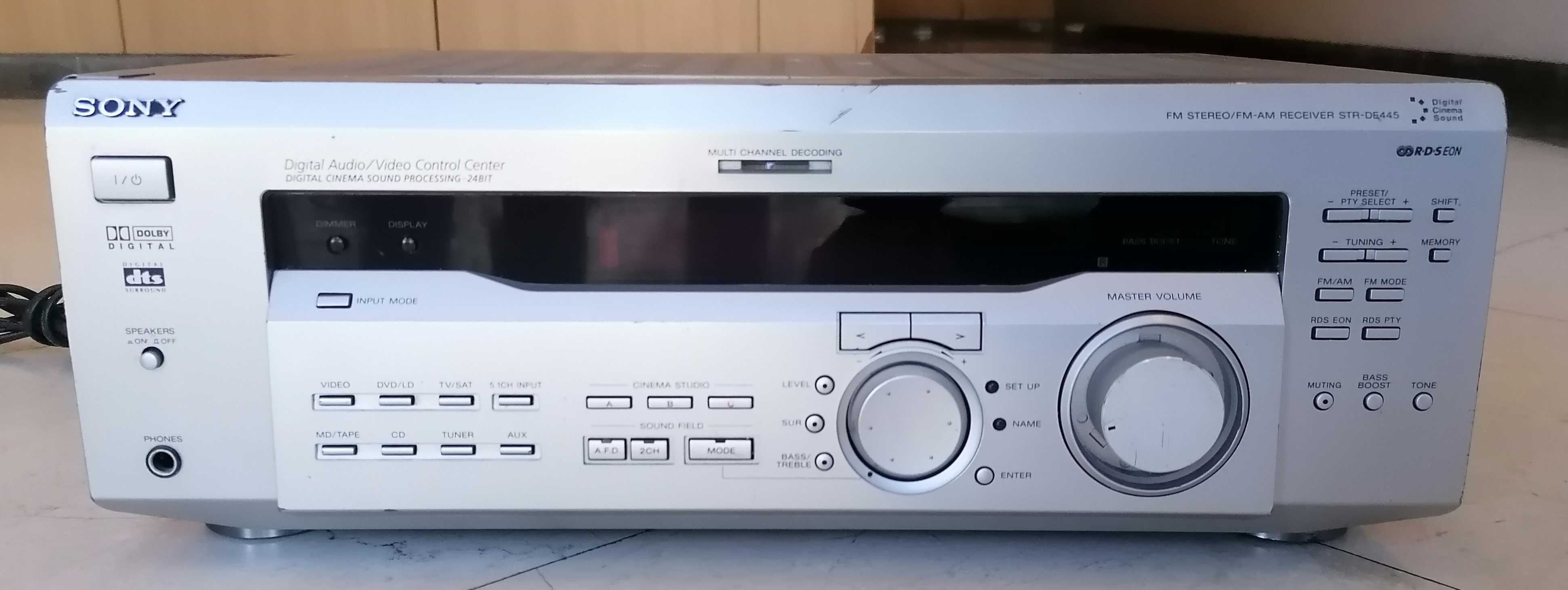 Amplificador Sony STR-DE445 com comando