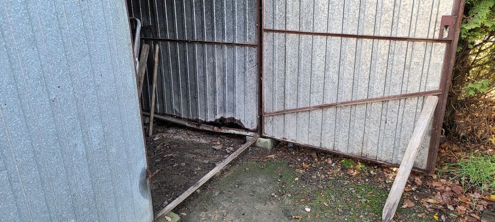 Garaż blaszany / Szopa / Blaszak / Budowa / 3x5