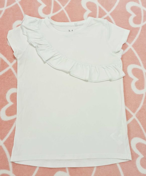 Koszulki 116 krótki rękaw t-shirty - 3 sztuki