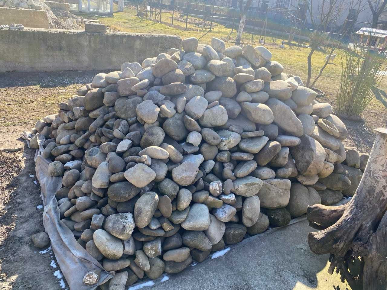 Каміння річкове, будівельне