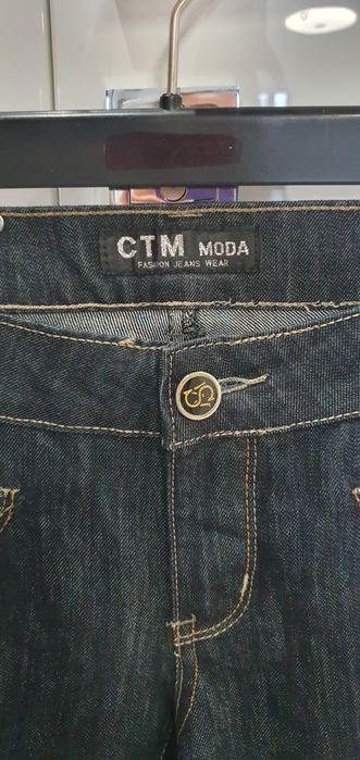 Spodnie jeansowe CTM nowe W27 L32