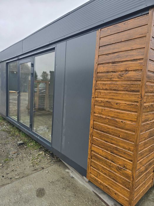 Wynajem kontenera pod biuro sklep na budowe pawilon sklepowy