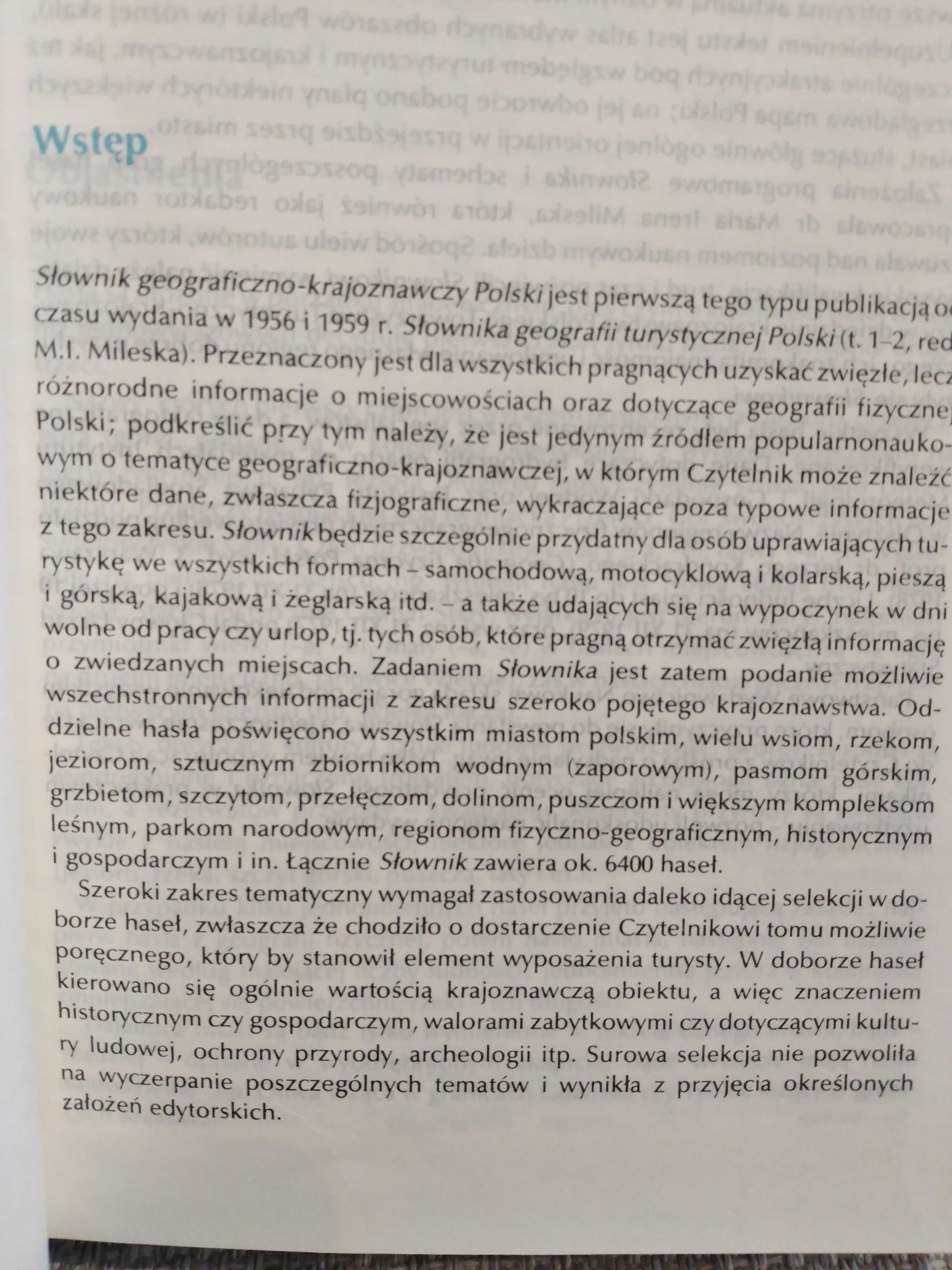 Słownik Geograficzny Krajoznawczy Polski 1983