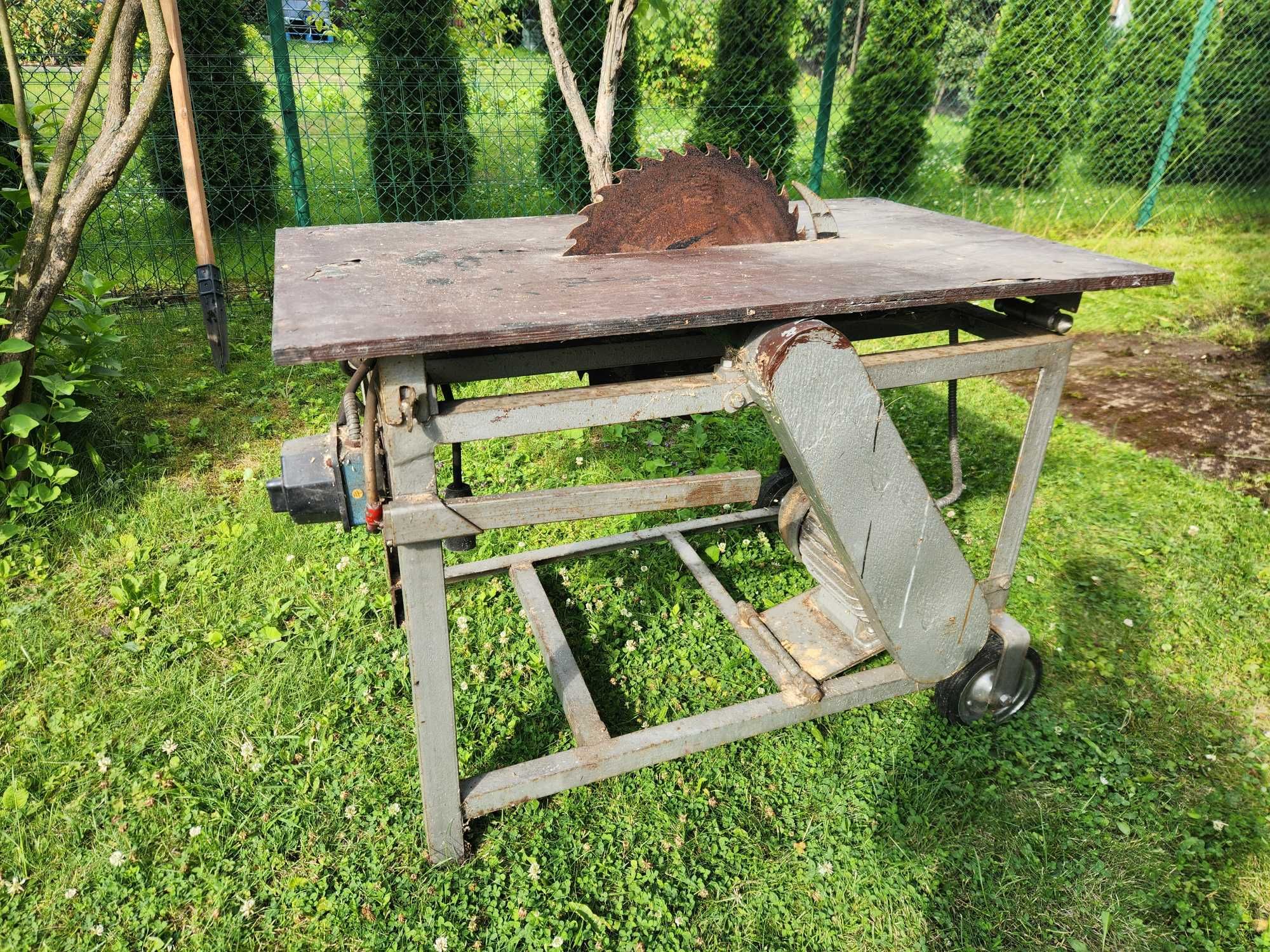 Piła stołowa, cyrkularka, pilarka tarczowa 2.2 kw siła 400V