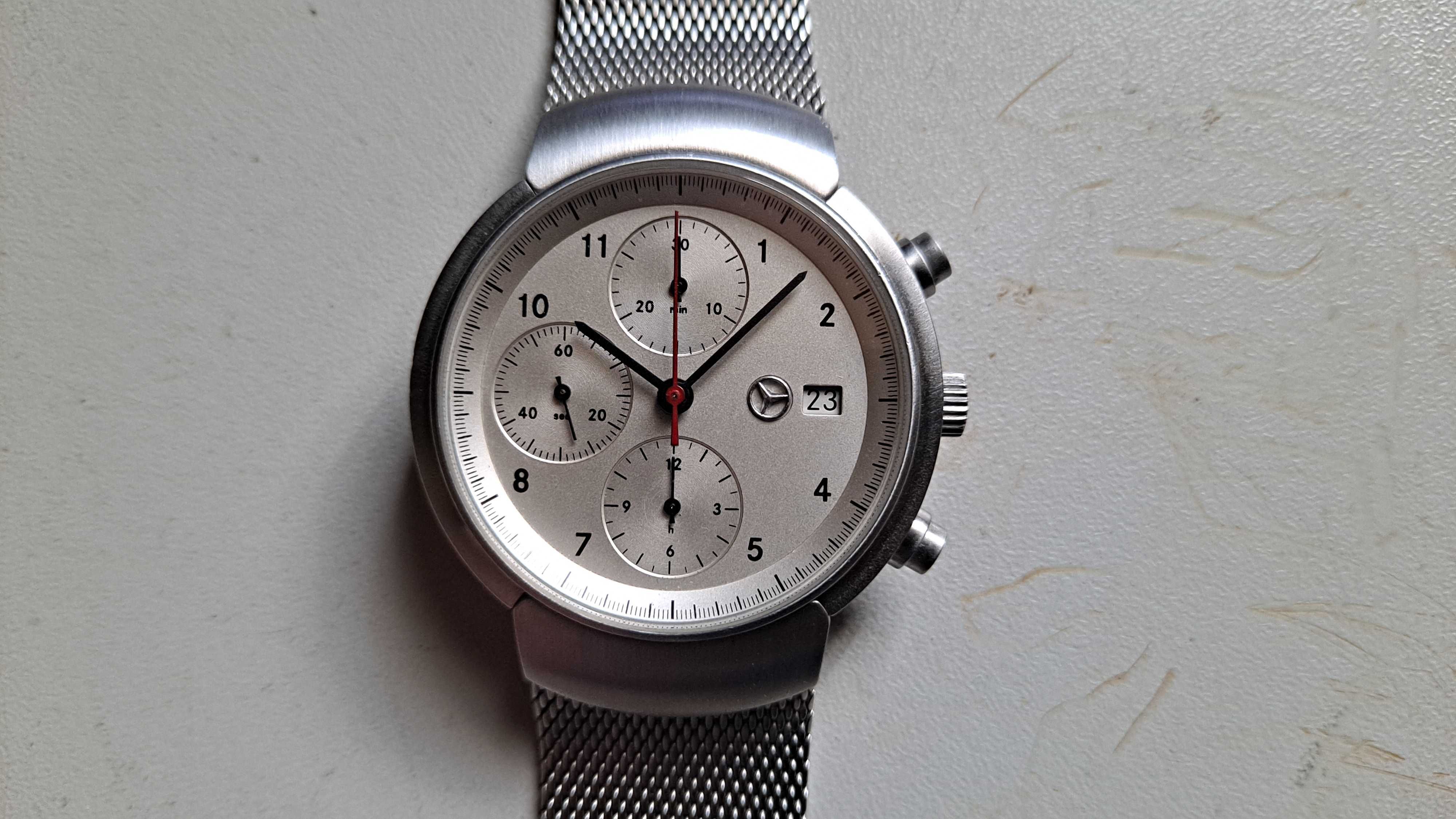 mercedes - automat - chronograf - ETA 7750 - zegarek