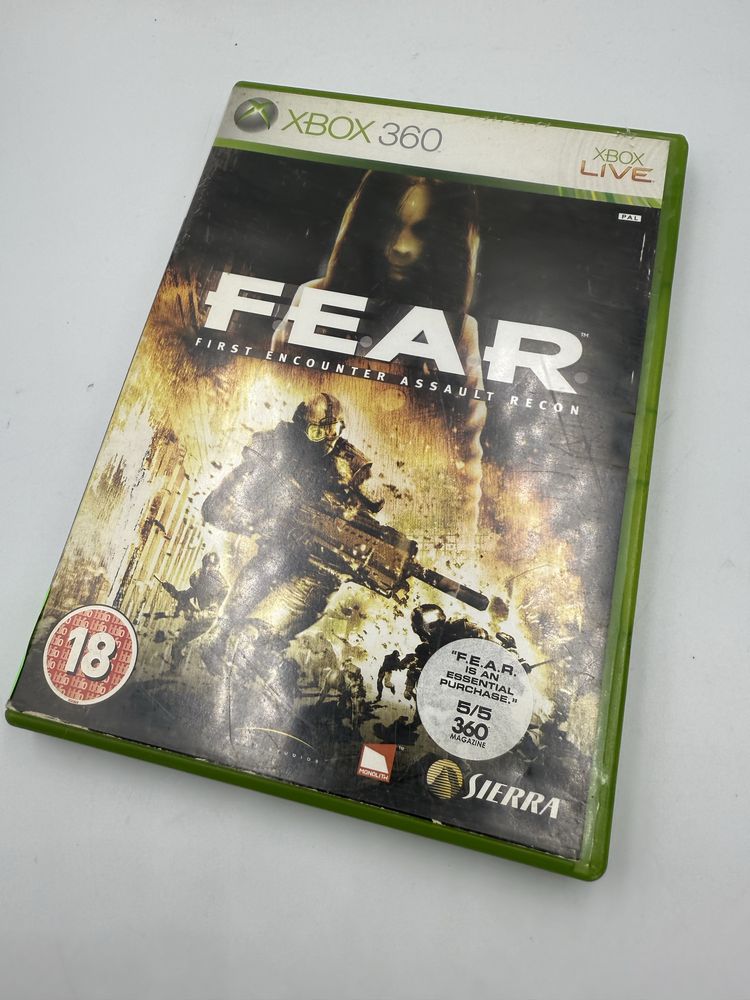 Gra Konsola Xbox 360 - FEAR, bdb stan, unikat
