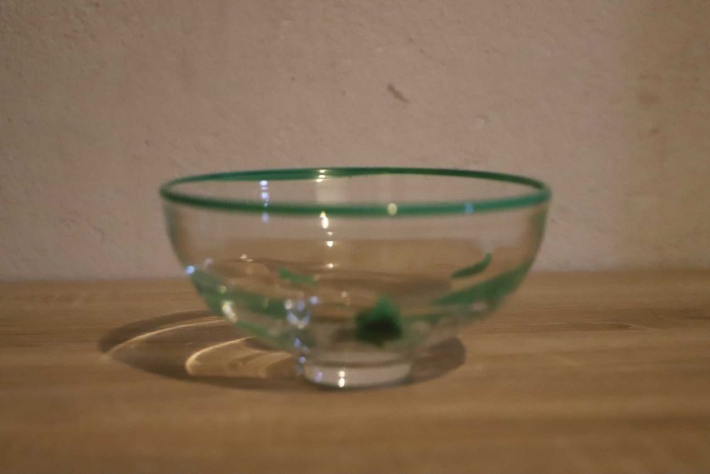 taça pequena vidro