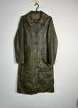 Skórzany Płaszcz vintage 90’s beautiful olive color