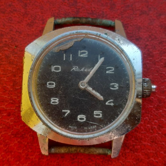 Часы Ракета. Сделано в СССР,для слепых.