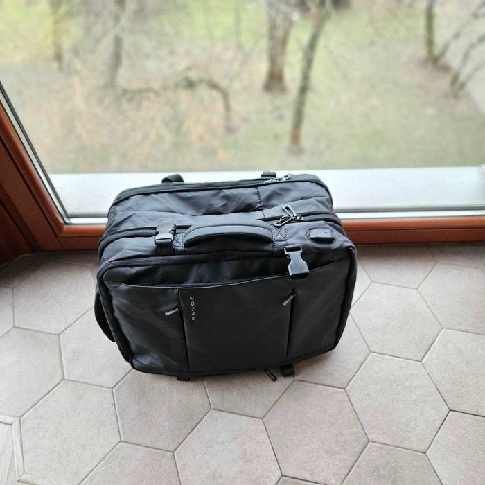 Mocny Plecak Do Samolotu Turystyczny Biznesowy Laptop 17,3 USB BANGE