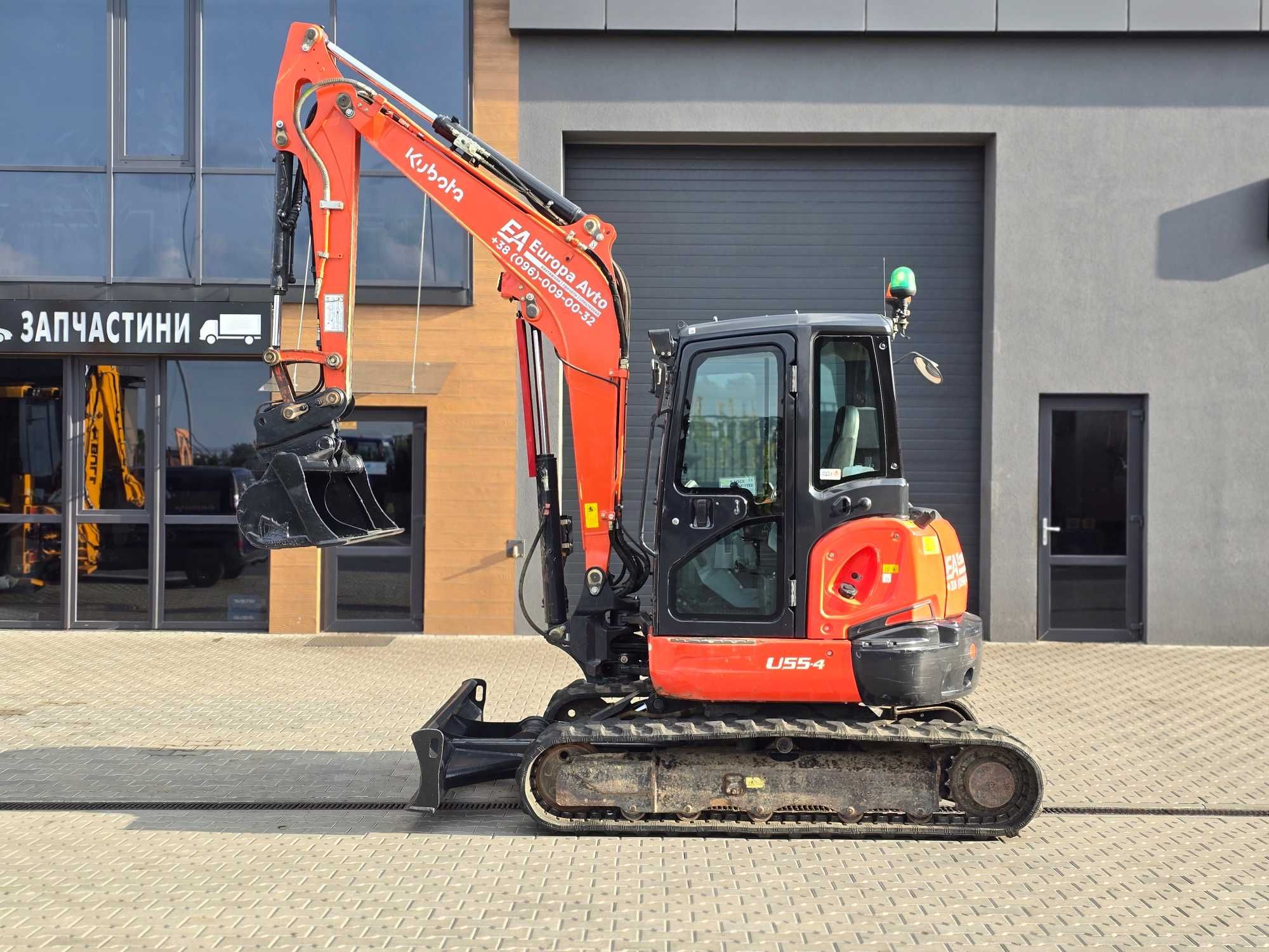 Kubota U55-4 | 2017p |Міні-екскаватор