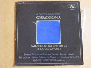 Winyl LP Kosmogonia Dimensions Of Time And Silence - Penderecki