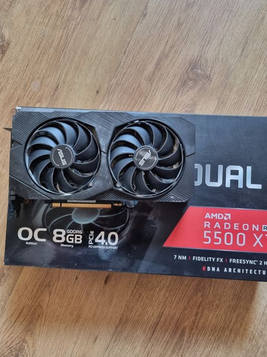 AMD 5500xt 8gb..