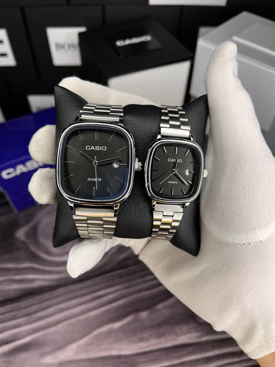 Парні годиники casio