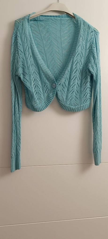 Casaco bolero linha azul tamanho S