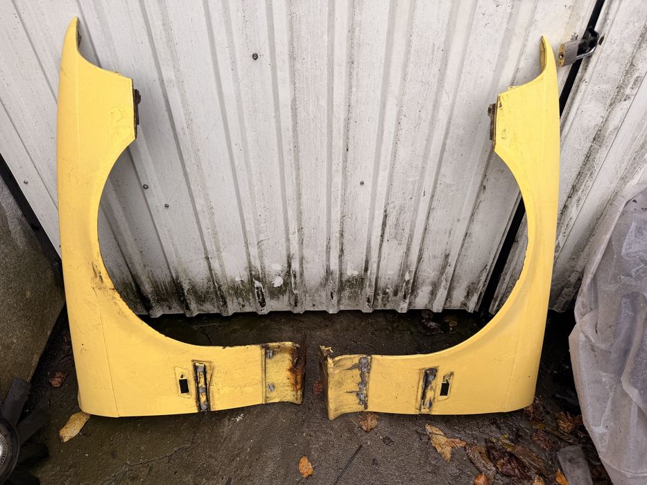 Blotniki przod e36 sedan/combi/compact dakargelb przedlift