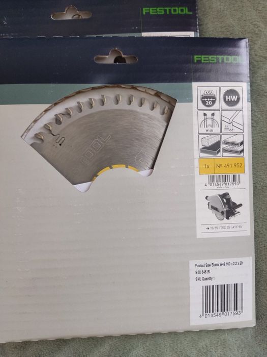 РОЗПРОДАЖ!! Пильний диск FESTOOL Z48W 491952 160 *2.2 *20, W28 496302