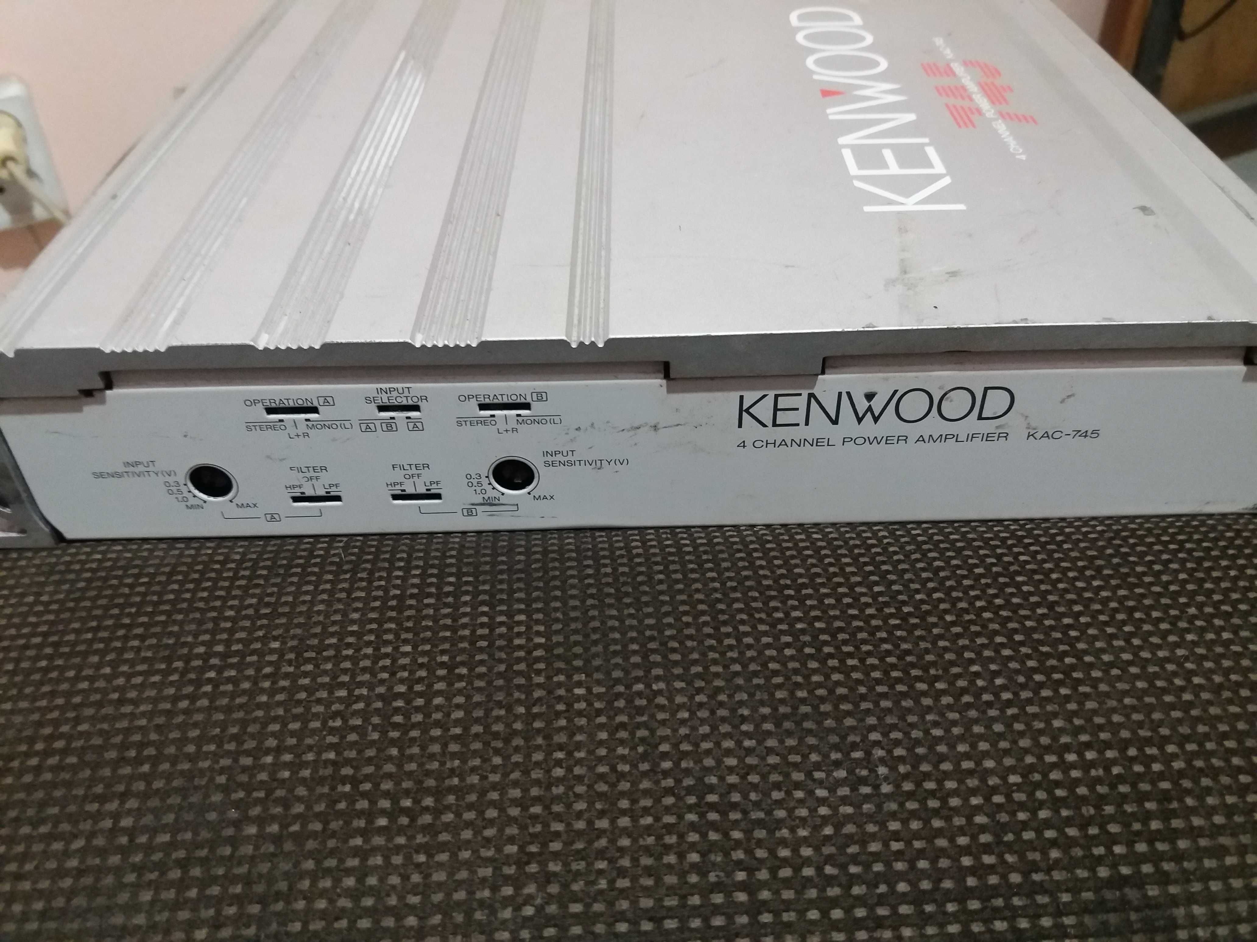 4х канальний KENWOOD KAC-745