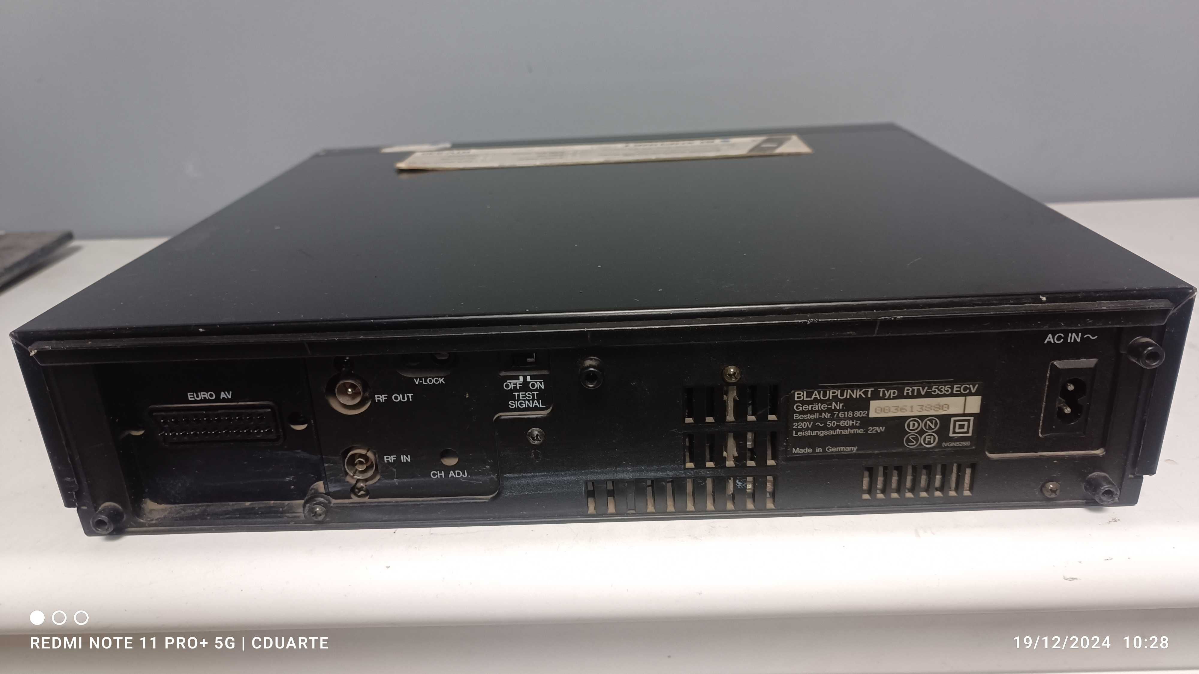 Leitor VHS MEI - VCR 202 R
