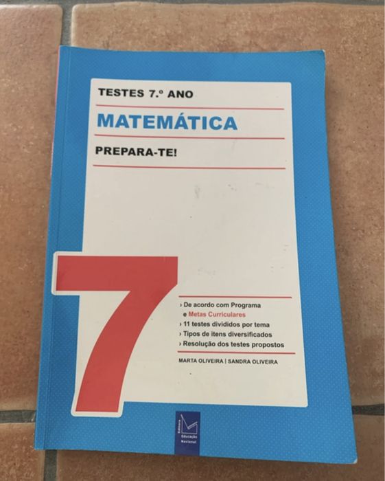 Livro de apoio Matemática 7