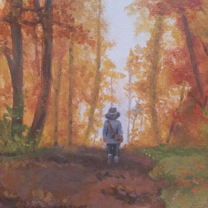 Картина акрилом на полотні