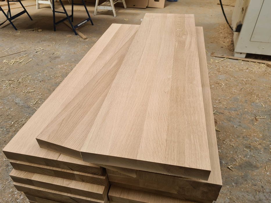 Stopnie schodowe dębowe lite gr. 4cm, stopnice lity Dąb Schody