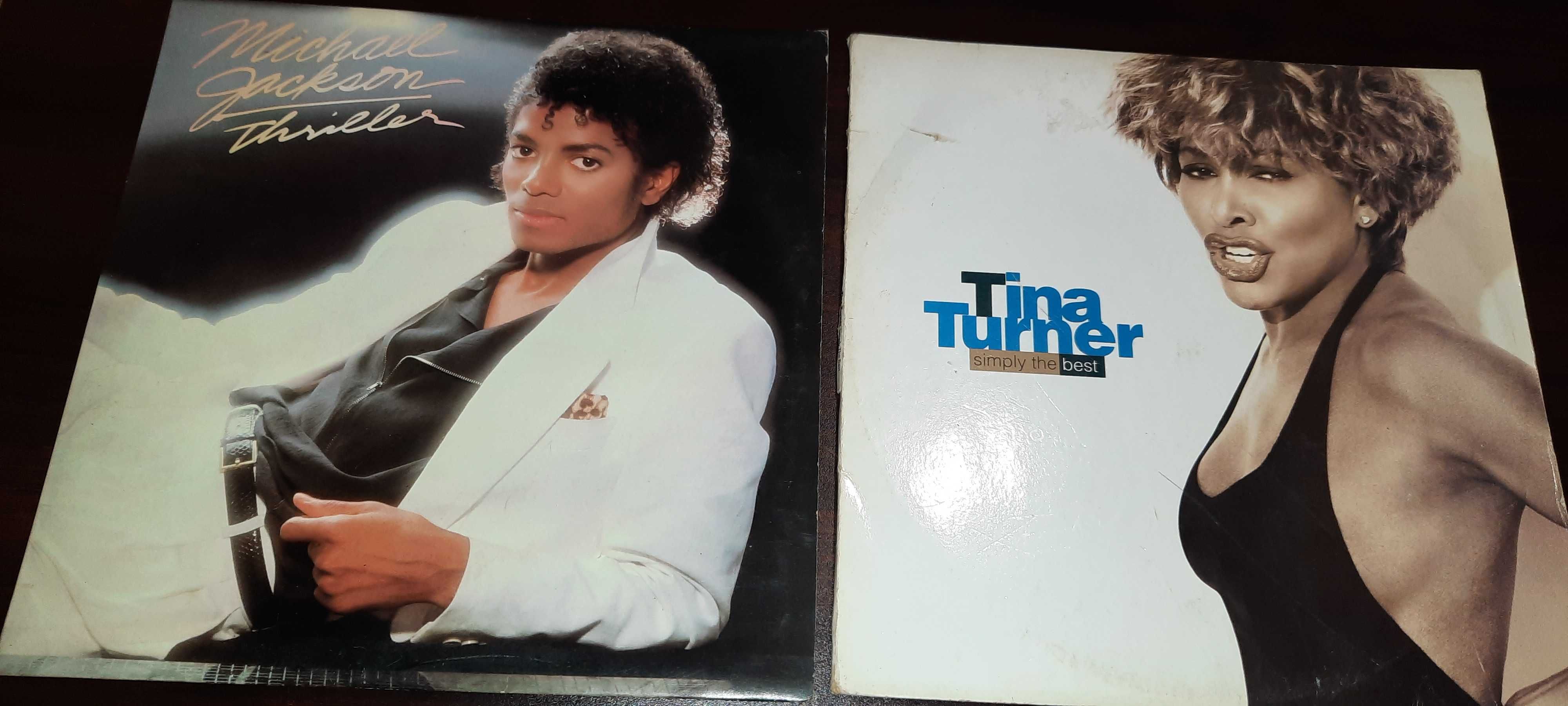 Disco vinil duplo Tina Turner e Michael Jackson