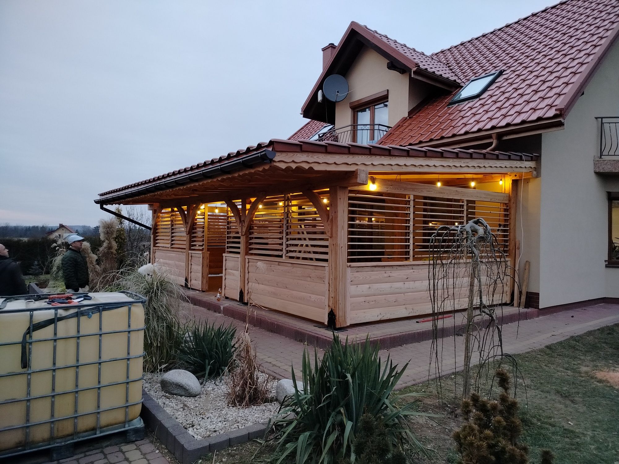 Tarasy altany wiaty garaże domki 35 m