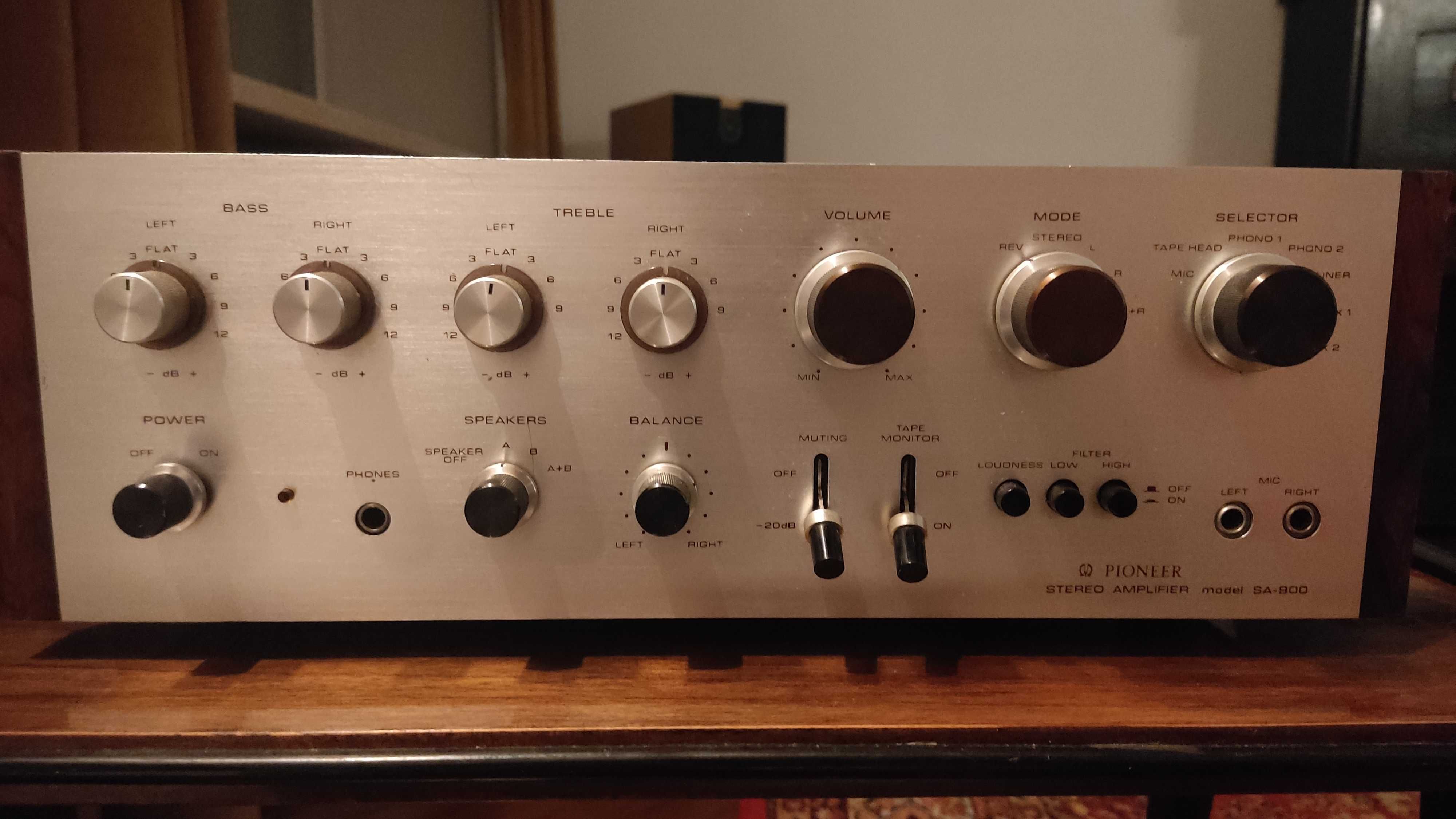 Pioneer SA-900  - legendarny wzmacniacz