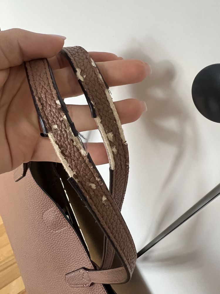 Torebka Guess beżowa camel shopperka